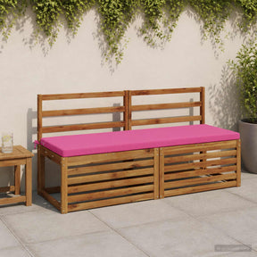 Vidaxl bankkussen soest 100% polyester roze 140 x 50 x 5 cm