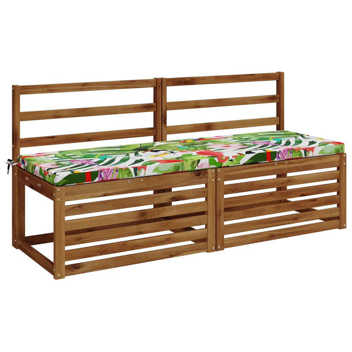 Vidaxl bankkussen soest 100% polyester meerkleurig 150 x 50 x 5 cm