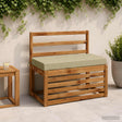 Vidaxl bankkussen soest 100% polyester lichtgroen 60 x 40 x 8 cm