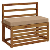 Vidaxl bankkussen soest 100% polyester zand 60 x 40 x 8 cm