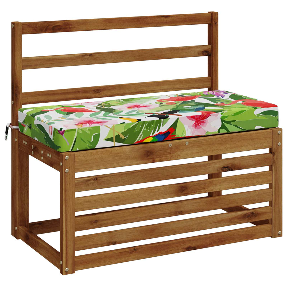 Vidaxl bankkussen soest 100% polyester meerkleurig 60 x 40 x 8 cm