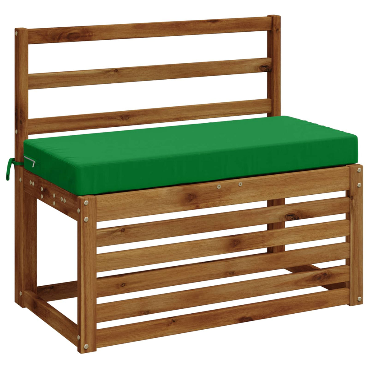 Vidaxl bankkussen soest 100% polyester groen 60 x 40 x 8 cm