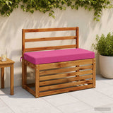 Vidaxl bankkussen soest 100% polyester roze 60 x 40 x 8 cm