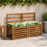 Vidaxl bankkussen soest 100% polyester meerkleurig 100 x 40 x 8 cm