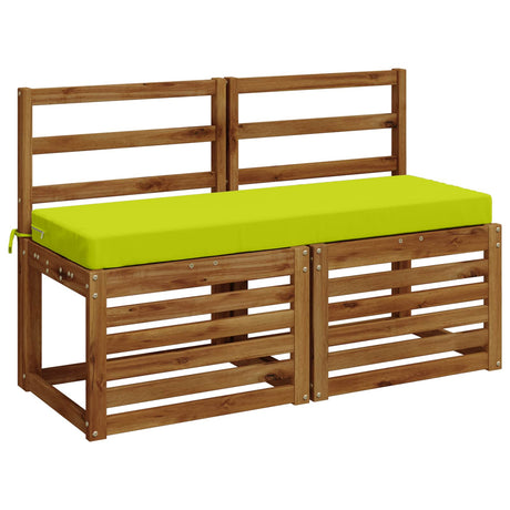 Vidaxl bankkussen soest 100% polyester helder groen 110 x 40 x 8 cm