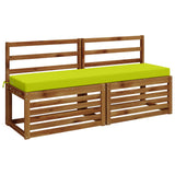 Vidaxl bankkussen soest 100% polyester helder groen 150 x 40 x 8 cm