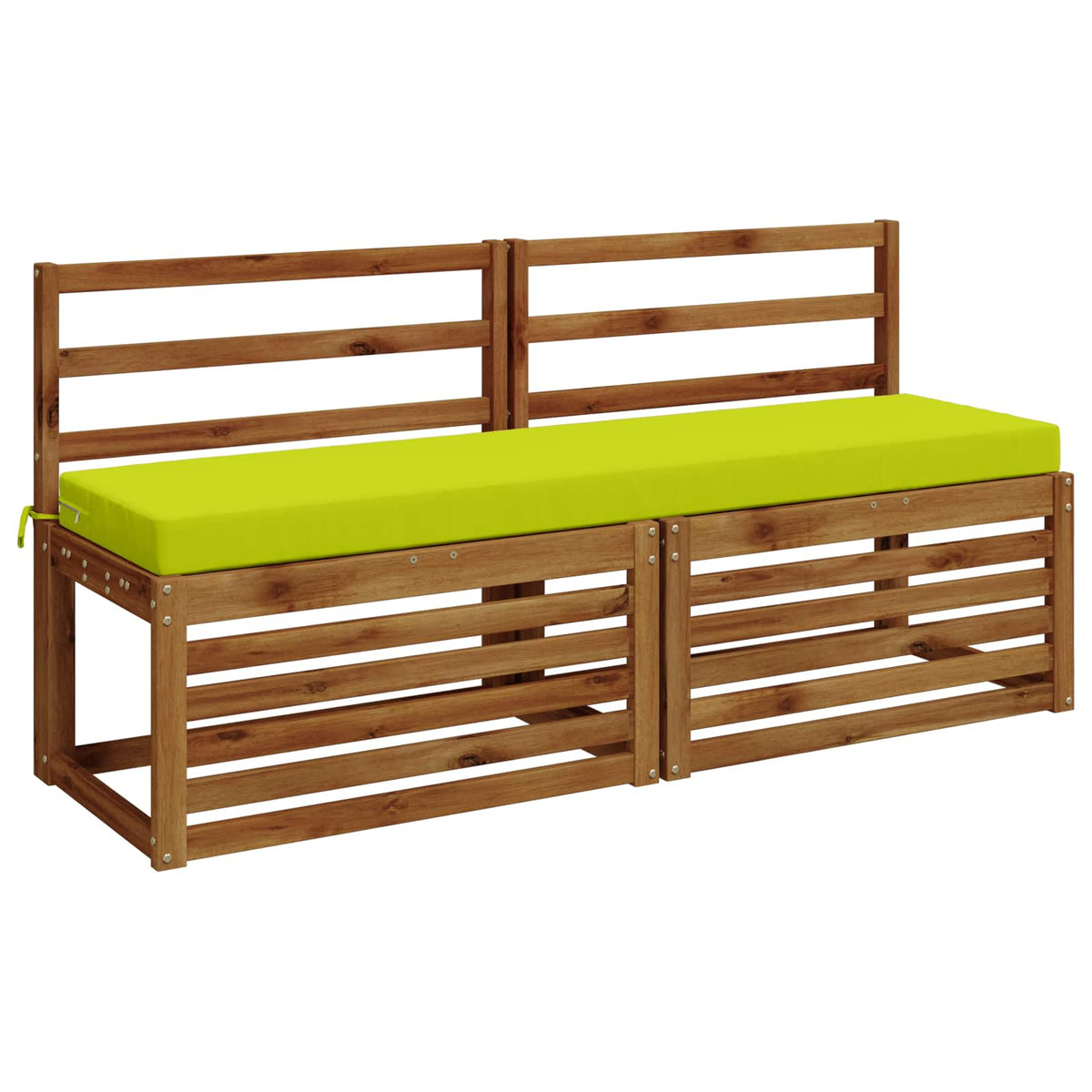 Vidaxl bankkussen soest 100% polyester helder groen 160 x 40 x 8 cm