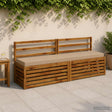 Vidaxl bankkussen soest 100% polyester zand 170 x 40 x 8 cm