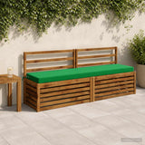 Vidaxl bankkussen soest 100% polyester groen 170 x 40 x 8 cm