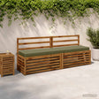 Vidaxl bankkussen soest 100% polyester olijfgroen 200 x 40 x 8 cm