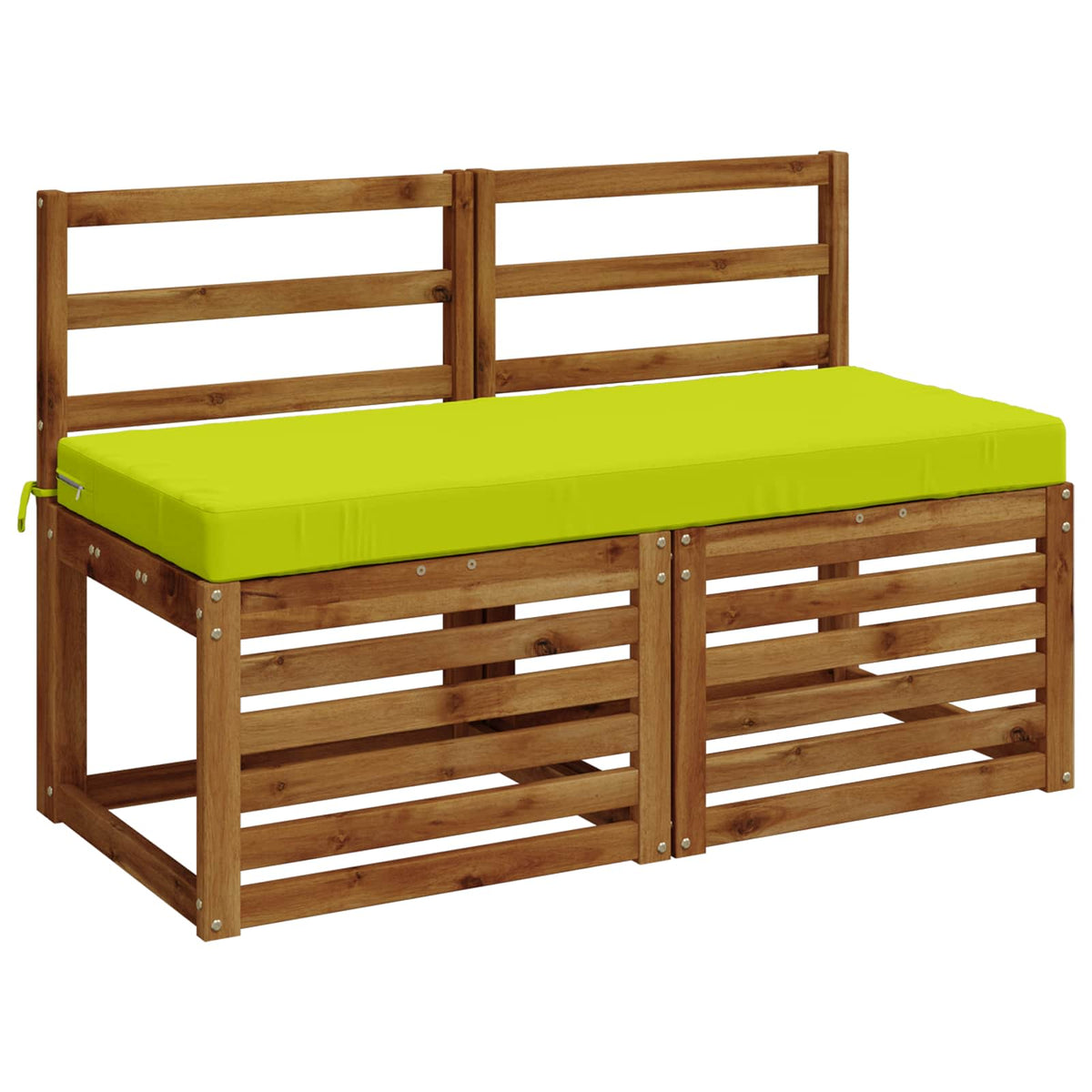 Vidaxl 2-delige bankkussens soest 100% polyester helder groen