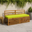 Vidaxl bankkussen soest 100% polyester helder groen 140 x 50 x 8 cm