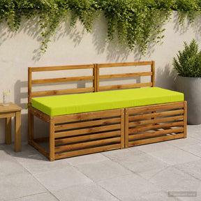 Vidaxl bankkussen soest 100% polyester helder groen 140 x 50 x 8 cm