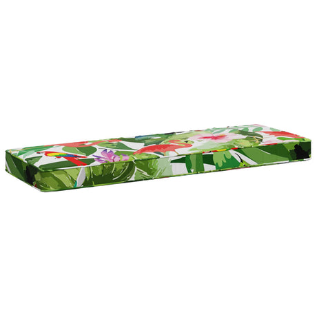 Vidaxl 1-delig bankkussen vught 100% polyester meerkleurig