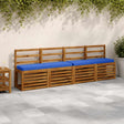 Vidaxl 2-delige bankkussens vught 2 pcs 100% polyester 120 x 30 x 5 cm