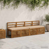 Vidaxl 1-delig bankkussen vught 100% polyester zand 100 x 50 x 5 cm