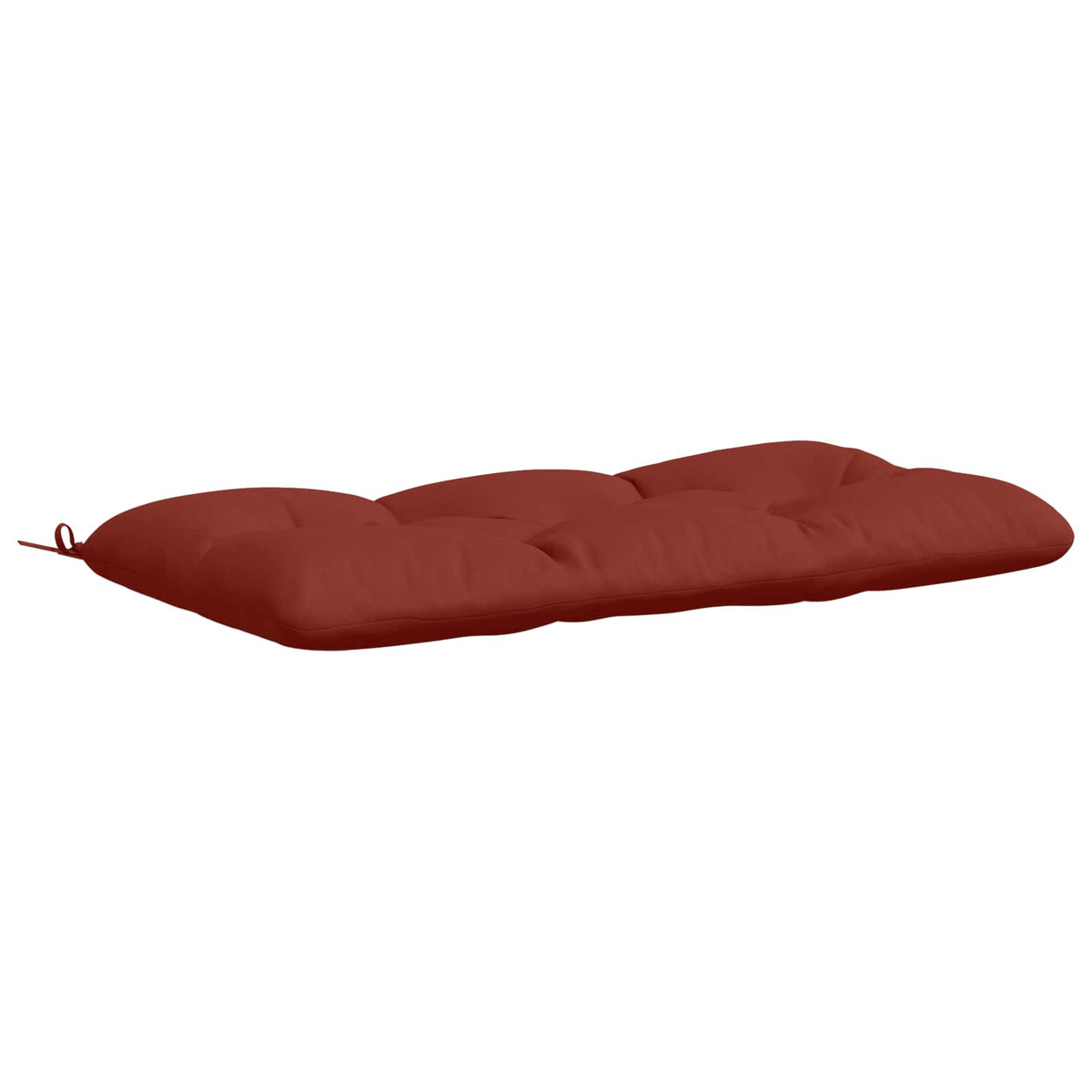 Vidaxl bankkussen vianen 100% polyester rood 100 x 60 x 12 cm