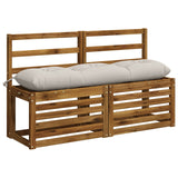 Vidaxl bankkussen vianen 100% polyester wit 120 x 30 x 12 cm