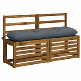 Vidaxl bankkussen vianen 100% polyester blauw 130 x 30 x 12 cm