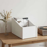 Vidaxl lp recorddoos wit 18 x 32 x 18 cm bewerkt hout
