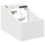 Vidaxl lp recorddoos wit 18 x 32 x 18 cm bewerkt hout