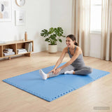 Vidaxl vloermatten 40 st blauw 14,4 m² eva schuim