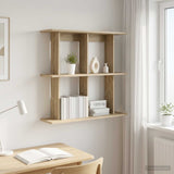 Vidaxl wandplank muurmontage sonoma eiken 100 x 20 x 75 cm