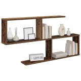 Vidaxl wandplank oud hout 100 x 12 x 50,5 cm bewerkt hout