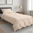 Vidaxl dekbedset 2 st zomer 100% natuurlijke kapok beige