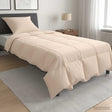 Vidaxl dekbedset 2 st 137 x 200 cm winter 350 gsm beige