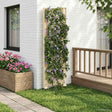 Vidaxl trellis met spike pp wit