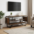 Vidaxl tv-standaard 98 x 36 x 45 cm gerookt eiken bewerkt hout
