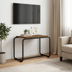Vidaxl tv-standaard 60 x 35,5 x 42 cm gerookt eiken bewerkt hout