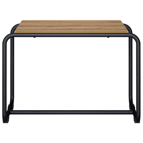 Vidaxl tv-standaard 60 x 35,5 x 42 cm artisanaal eiken bewerkt hout