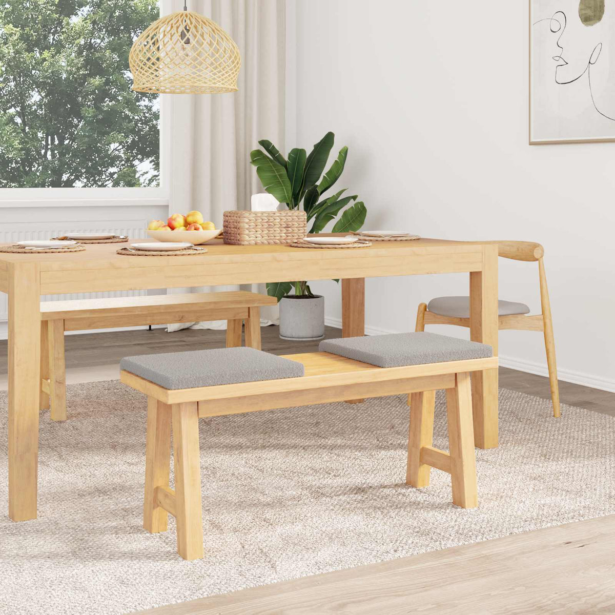 Vidaxl bankkussen 2 st sherpa stof lichtgrijs diepte 35 cm