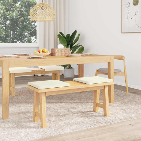 Vidaxl bankkussen 4 st corduroy crèmekleurig diepte 35 cm