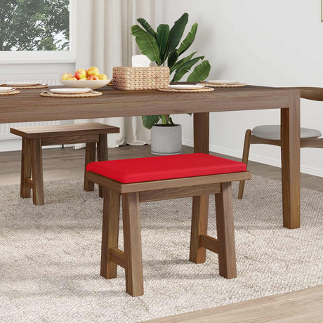 Vidaxl bankkussen kunstleer rood diepte 35 cm