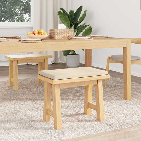 Vidaxl bankkussen microvezel beige diepte 35 cm