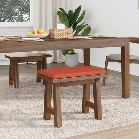 Vidaxl bankkussen corduroy rood-oranje diepte 35 cm