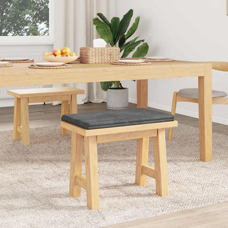 Vidaxl bankkussen pluche corduroy lichtgrijs diepte 35 cm
