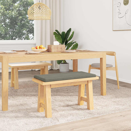 Vidaxl bankkussen corduroy lichtgrijs diepte 35 cm