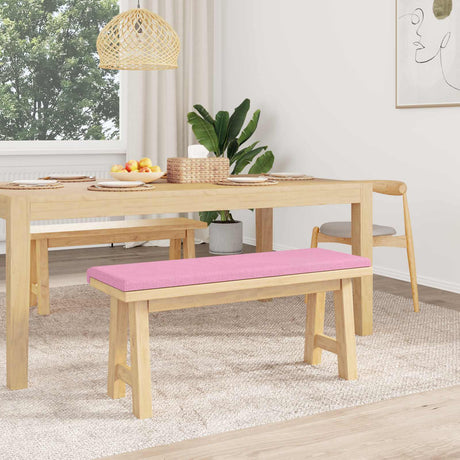 Vidaxl bankkussen stof roze diepte 35 cm