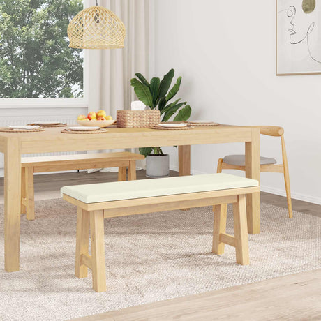 Vidaxl bankkussen corduroy crèmekleurig diepte 35 cm