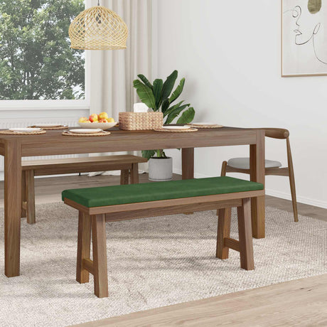 Vidaxl bankkussen corduroy donkergroen diepte 35 cm