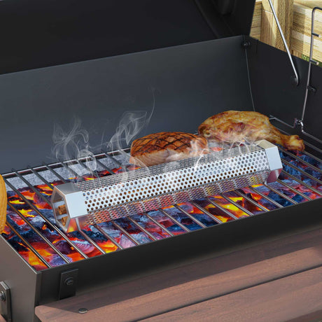 Vidaxl vaten grill met 2 kookroosters 3 st 80 x 73 x 90 cm metaal