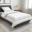 Vidaxl dekbed en kussen set 2 st 137x200 cm zomer 140 gsm wol wit