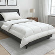 Vidaxl dekbed en kussen set 2 st 137x200 cm zomer 140 gsm wol wit