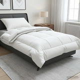Vidaxl dekbed en kussen set 2 st 140x200 cm 4 seizoenen 200+300 gsm