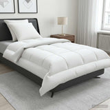 Vidaxl dekbed en kussen set 3 st 135x220 cm zomer 140 gsm wol wit