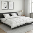 Vidaxl dekbed en kussen set 3 st 200x200 cm 4 seizoenen 140+220 gsm
